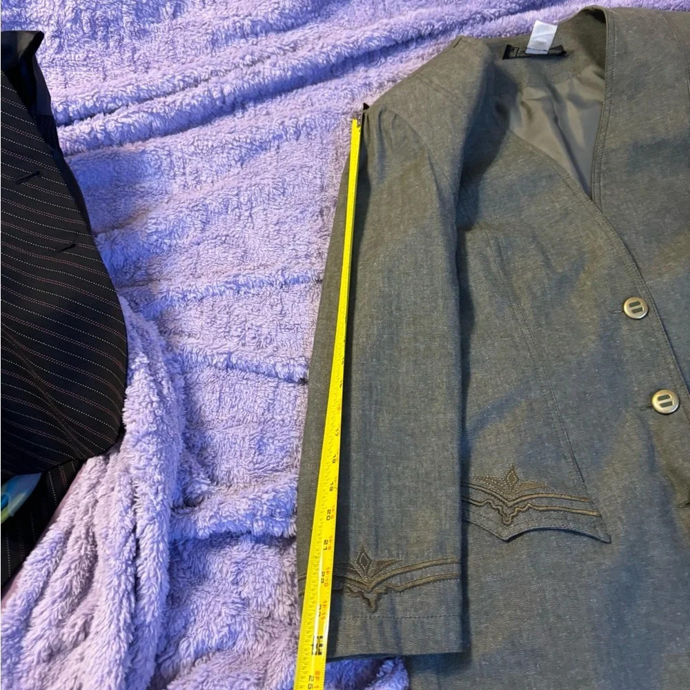 Vintage Lucien Daunois Blazer Coat Jacket